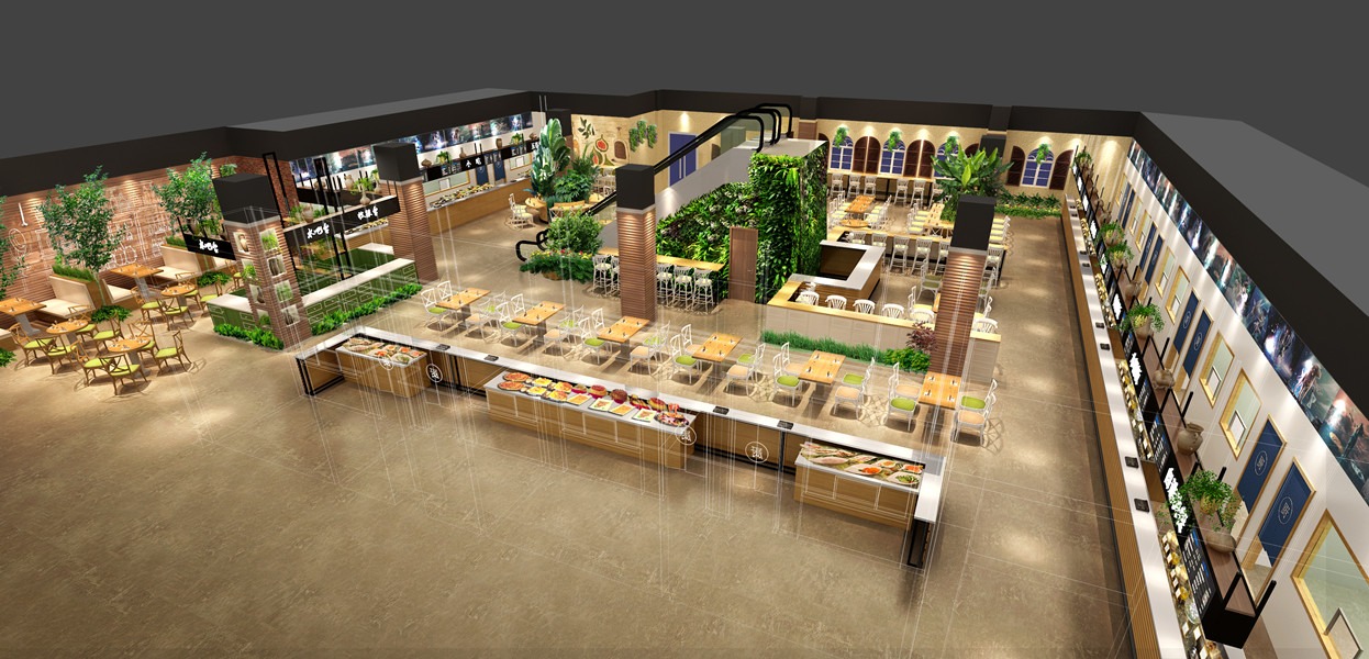 武汉中南朗汇美食城